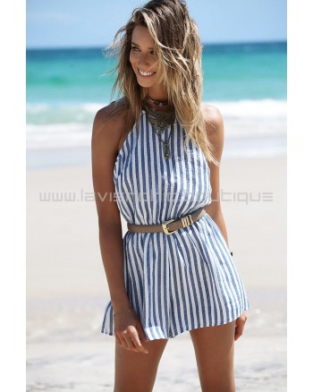 Cassi Stripe Playsuit